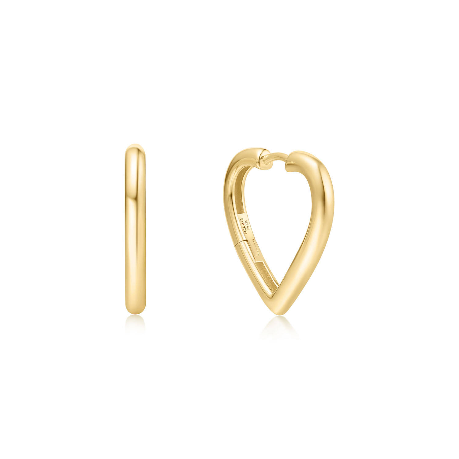  Sunny Sparkler - Earrings - Silver / 14kt GP - 2cm